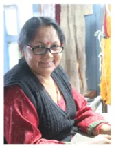 Sumitra Devi at work