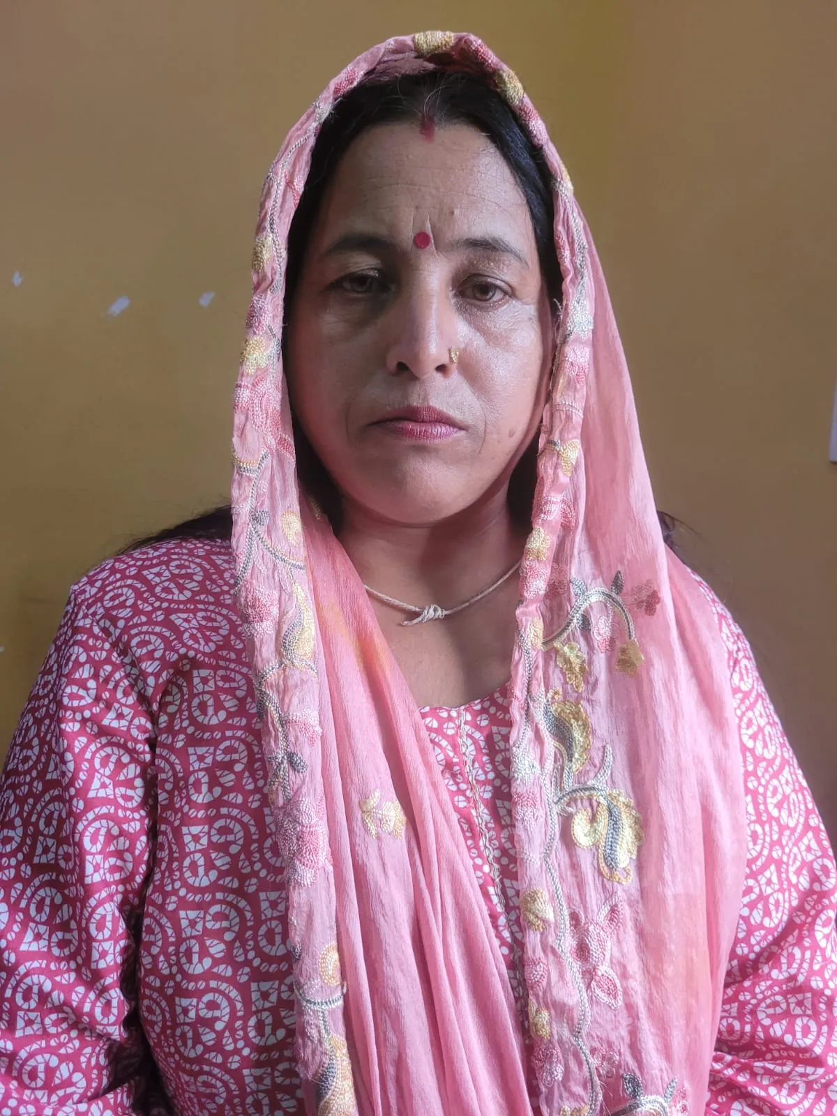 Geeta Devi at work