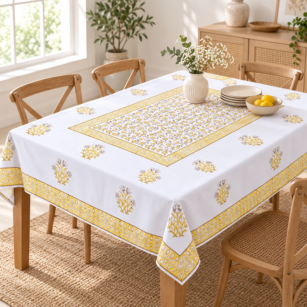 Yellow Flower - Table Cover