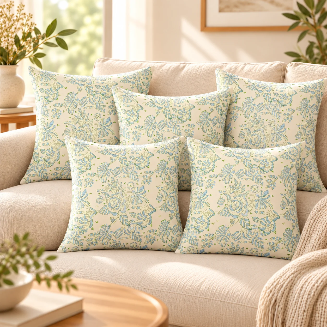 Gulaab Jaal - Cushion Cover