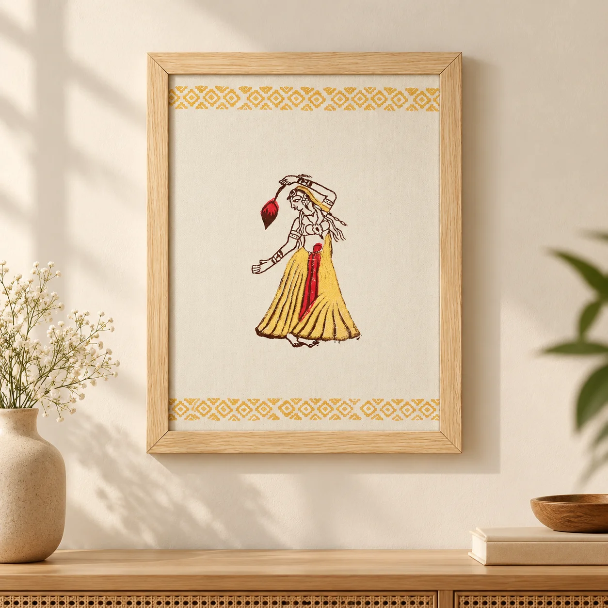 Basohli Nayika - Wall Frames